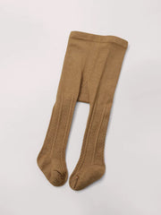 Cable knit cozy stockings