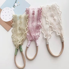 Vintage Lace Scallop Headband