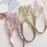Vintage Lace Scallop Headband