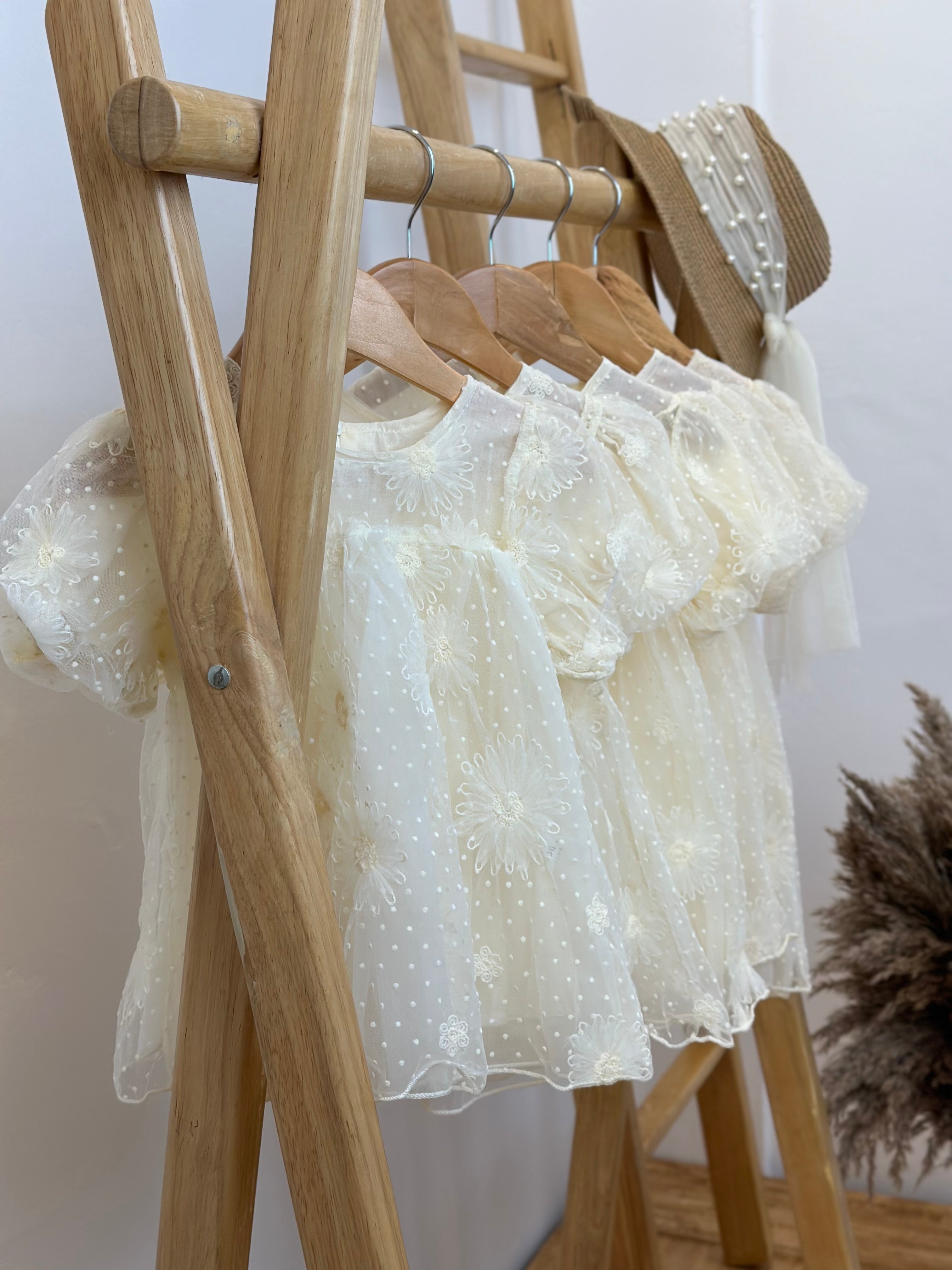 Talis ivory dress