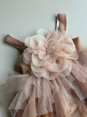 Honey Petal Tulle Dress