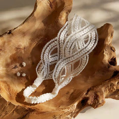 Leah Vintage Lace Headband