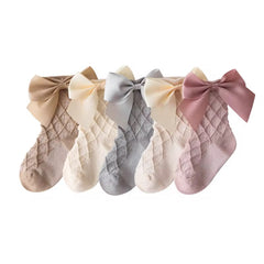 Vintage bow socks