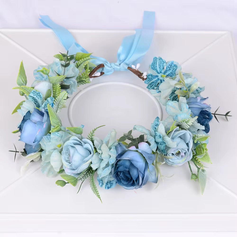 Blue Blossom Crown