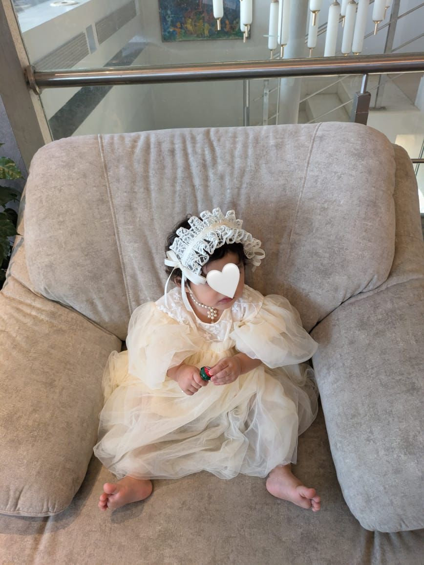 Charlotte ivory frock