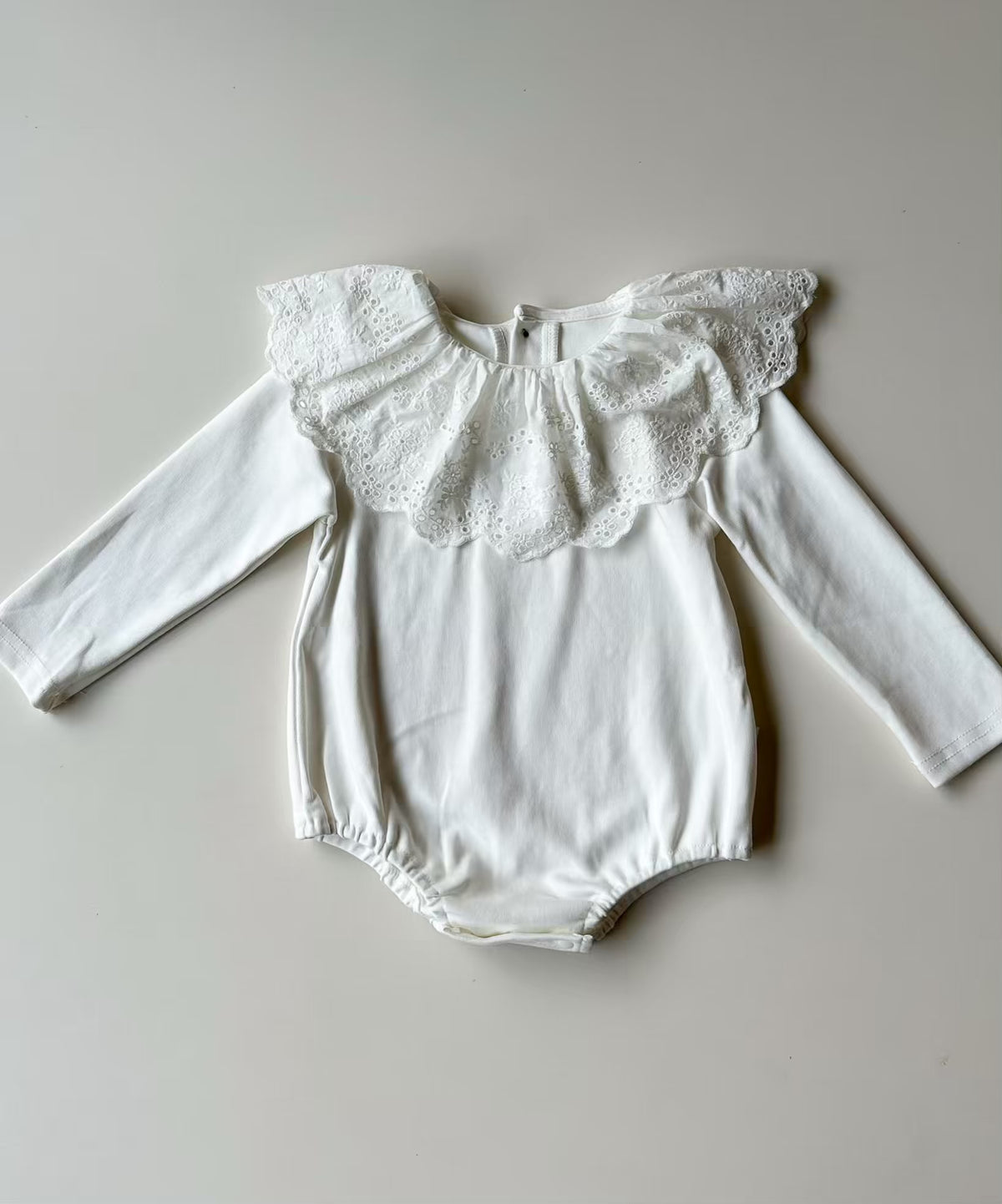 Lace Collar Romper