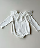 Lace Collar Romper