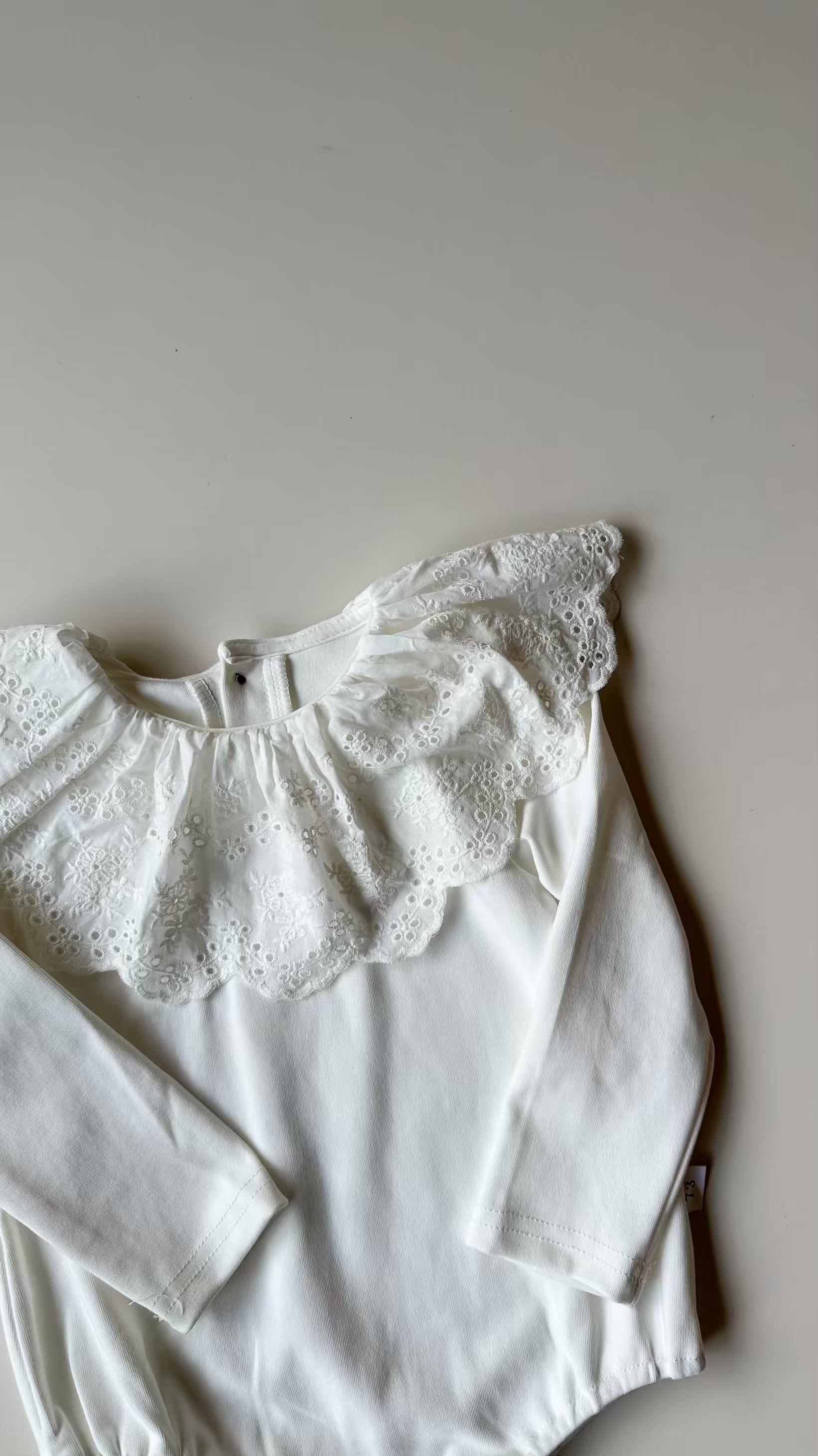 Lace Collar Romper