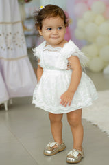 Adel white romper