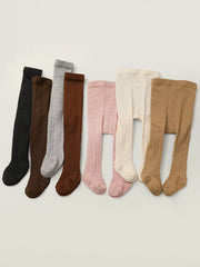 Cable knit cozy stockings