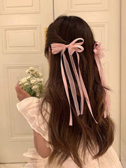 Ballet Ribbon Lace Bow Hairclip