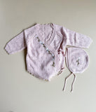 Blossom knit wrap set