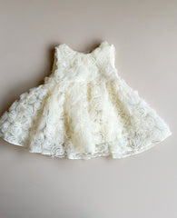 Rosette Bloom Party Dress