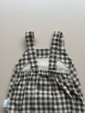 Milo Gingham Dungaree Set
