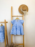 Blue Mist Rosette Set