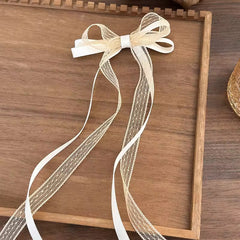 Ballet Ribbon Lace Bow Hairclip