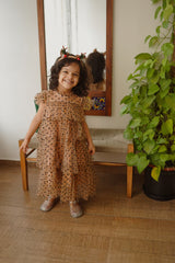 Lora frilled dress