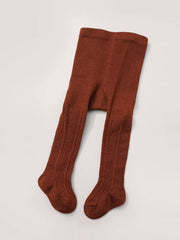 Cable knit cozy stockings