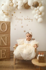 Charlotte ivory frock