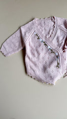 Blossom knit wrap set