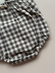 Milo Gingham Dungaree Set