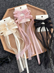 Ballet Ribbon Lace Bow Hairclip