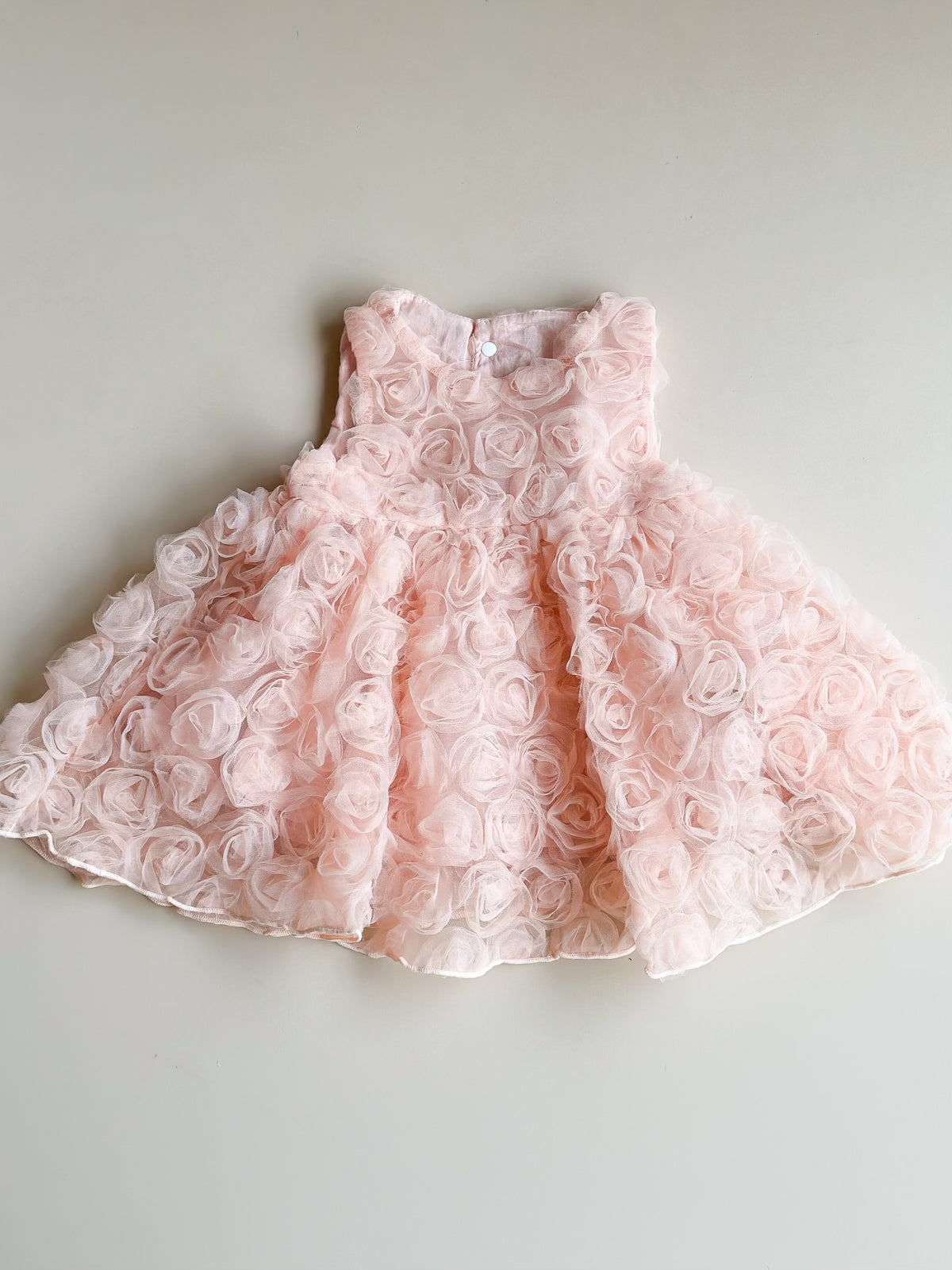 Rosette Bloom Party Dress