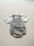 Milo Gingham Dungaree Set