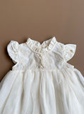 Aurelie Pearl Tulle Dress