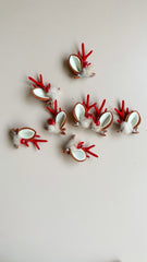 Cuddly Reindeer Clips