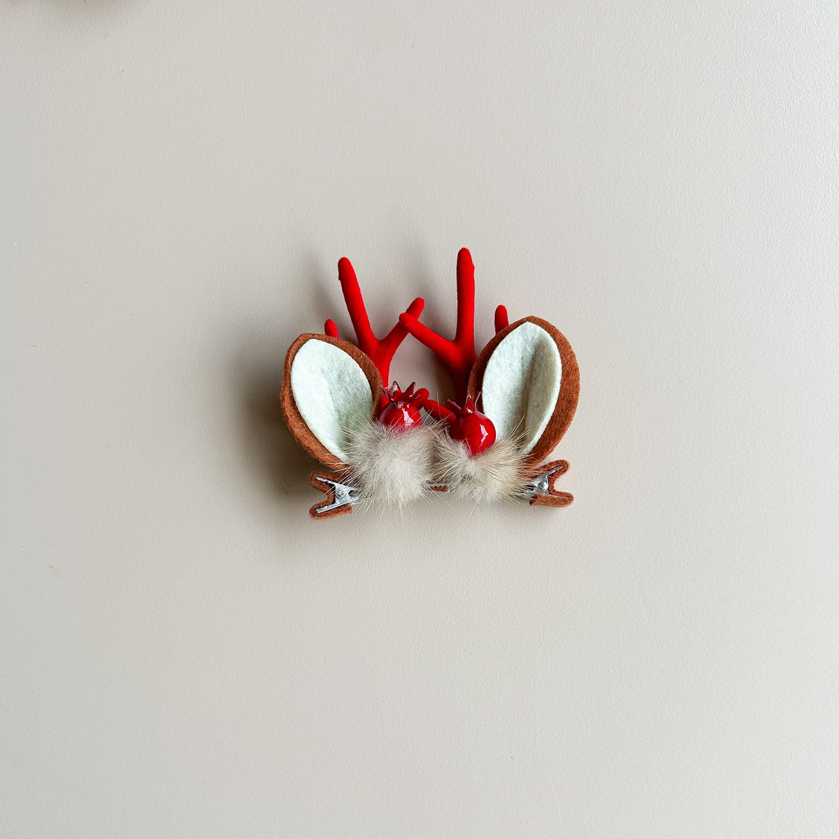 Cuddly Reindeer Clips