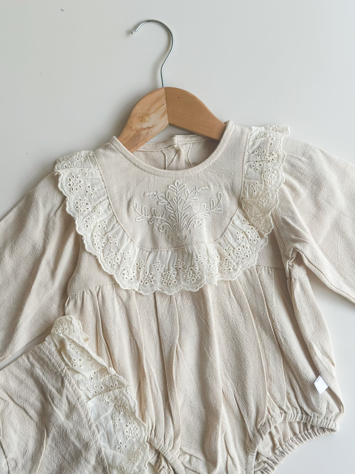 Lace Meadow Romper Set