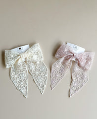 Bloomette Ribbon Bow Clip