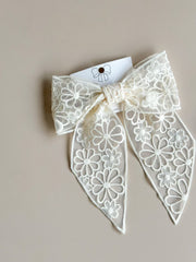 Bloomette Ribbon Bow Clip