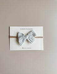 Ada Stripe bow