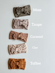 Cable knit headband