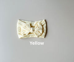 Cable knit headband