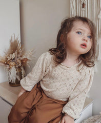 Mabel  hollow Knit Romper