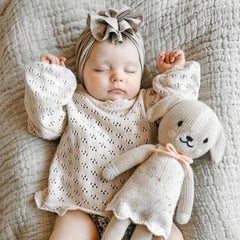 Mabel  hollow Knit Romper