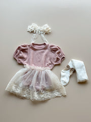 Leila romper with skirt