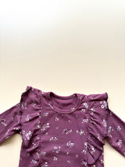 Mila mulberry bodysuit +headband