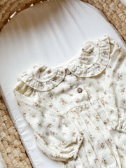 Vintage rose romper