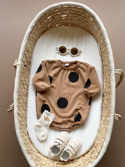 Polka dot romper