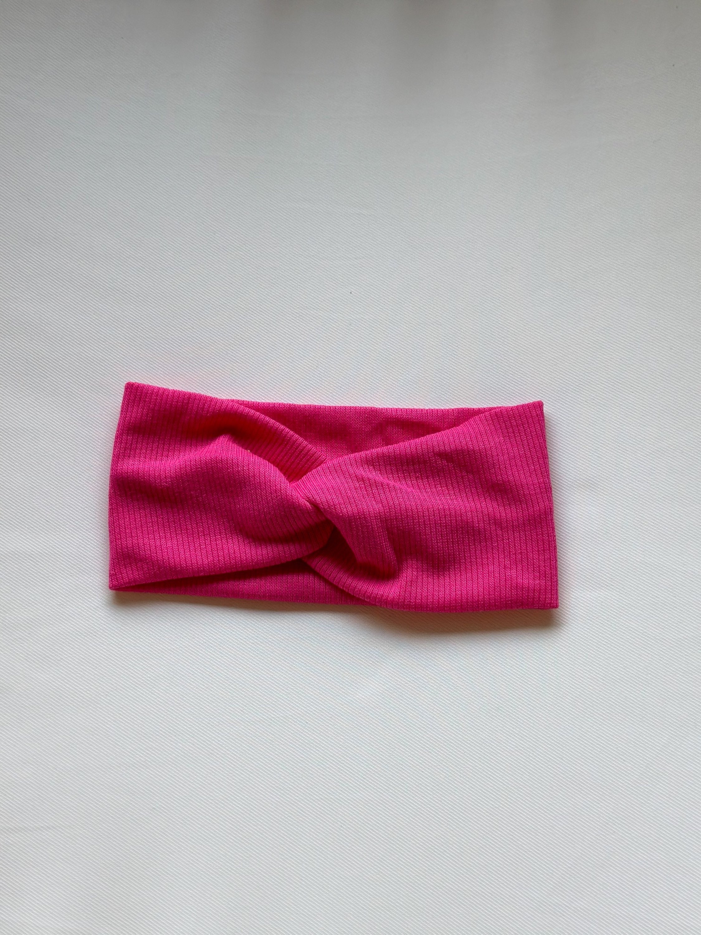Ribbed soft knot headband