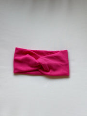 Ribbed soft knot headband
