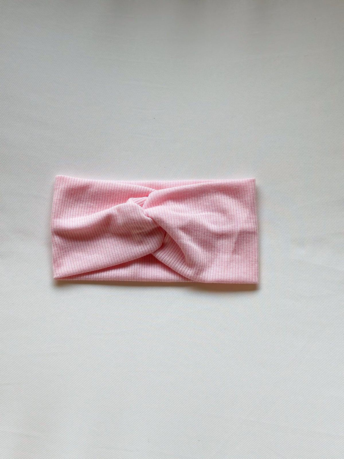 Ribbed soft knot headband