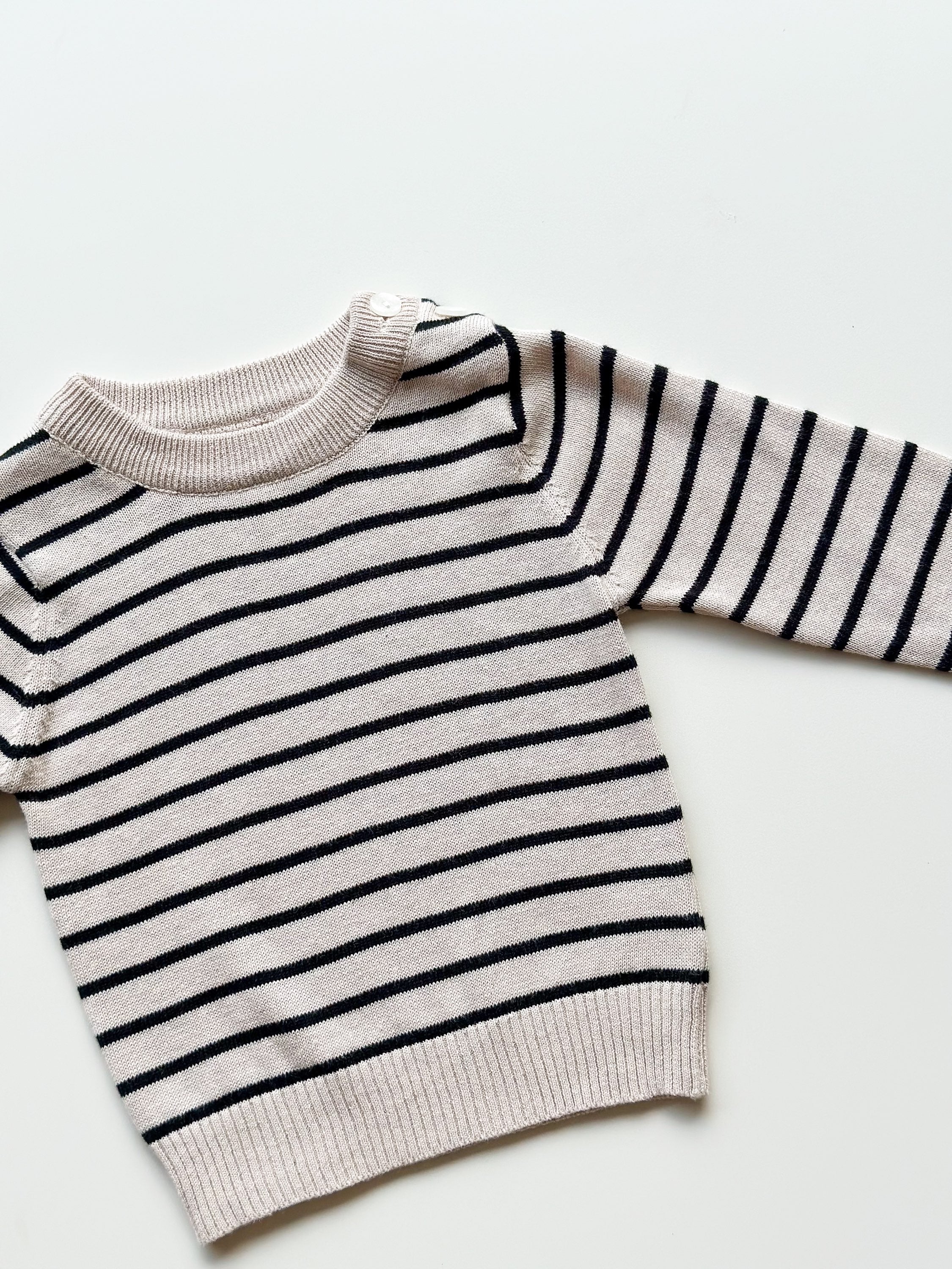 Classic Striped Sweatshirt
