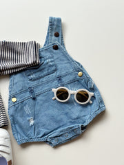 Mini Explorer Romper Set