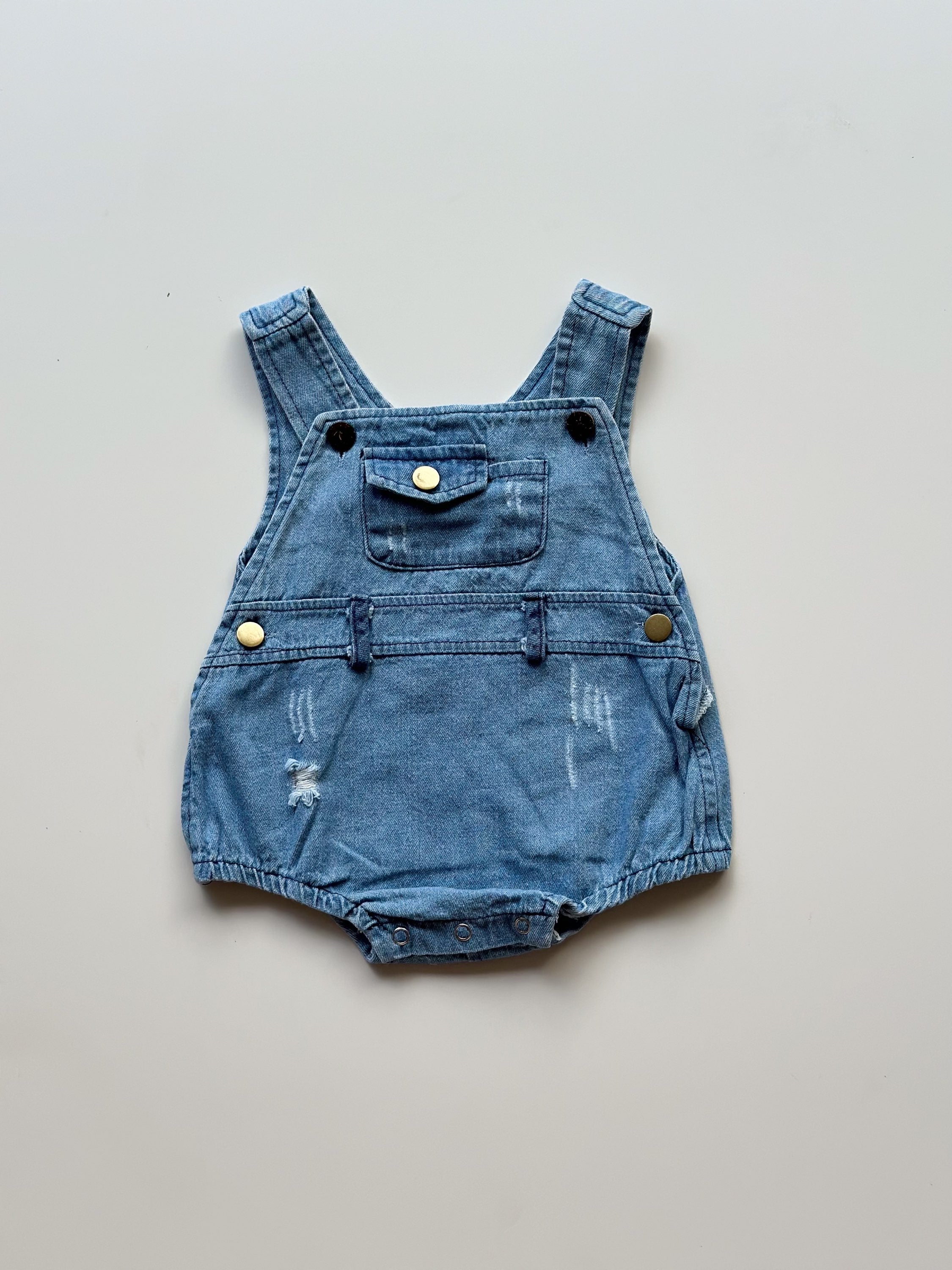 Mini Explorer Romper Set