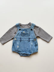 Mini Explorer Romper Set